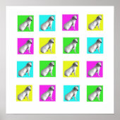 Jack Russell Pop Art Poster (Voorkant)