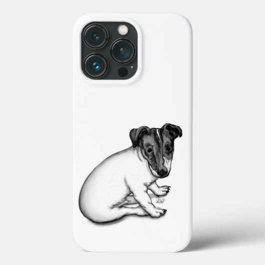 Jack Russell pup 10 weken oud Case-Mate iPhone Case (Achterkant)
