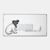 Jack Russell Puppy 10 weken oud Bureaumat (Keyboard & Muis)