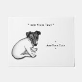 Jack Russell Puppy 10 weken oud Deurmat (Voorkant)