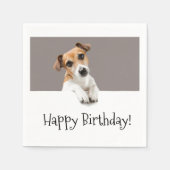 Jack Russell Puppy Dog Cute Schattig Sweet Servet (Voorkant)