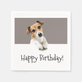 Jack Russell Puppy Hond Mooie Schattig Slecht Servet