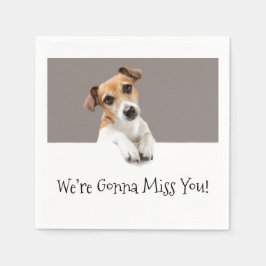 Jack Russell Puppy Hond Moppig Schattig Smoel Servet
