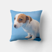 Jack Russell Puppy Kussen (Achterkant)