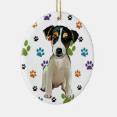 Jack Russell Puppy Ornament (Rechts)