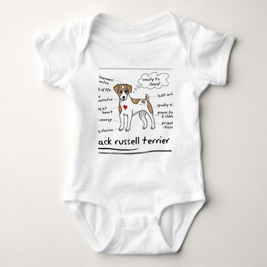 Jack Russell Romper (Voorkant)