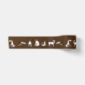 Jack Russell Satijnen Lint (Voorkant)