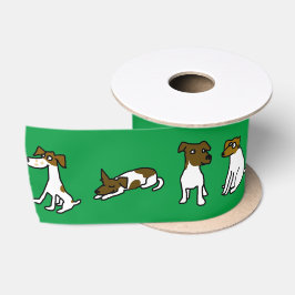 Jack Russell Satijnen Lint