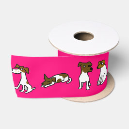 Jack Russell Satijnen Lint