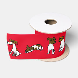 Jack Russell Satijnen Lint