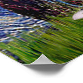 Jack Russell Terrier 5 - Sterrennacht Poster (Hoek)