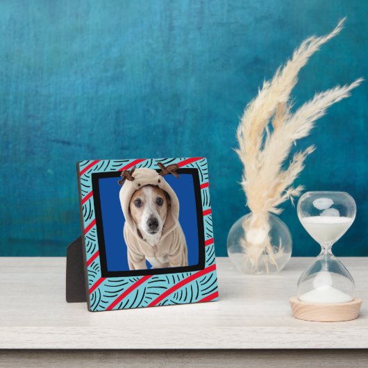 Jack Russell Terrier aangepast foto-lijst plaque Fotoplaat (Insitu)