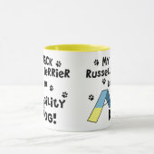 Jack Russell Terrier Agility Dog Mok (Midden)