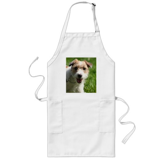 Jack Russell Terrier apron Lang Schort (Voorkant)