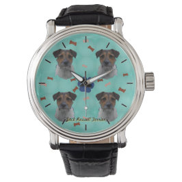 Jack Russell Terrier Art Horloge