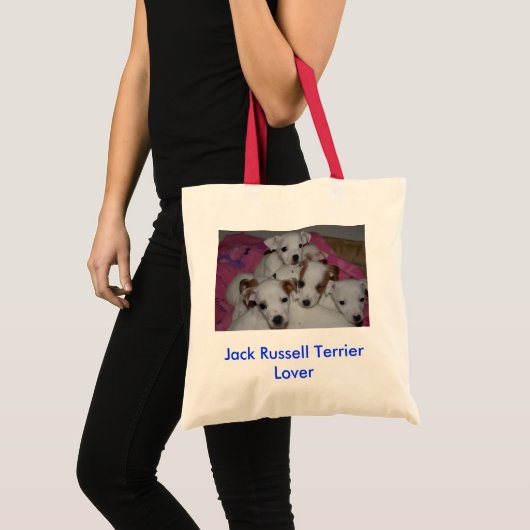 Jack Russell Terrier Bag Tote Bag (Voorkant (product))