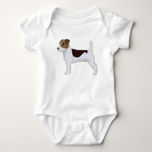 Jack Russell Terrier Basic Breed Illustratie Romper