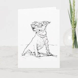 Jack Russell Terrier  Bedankkaart