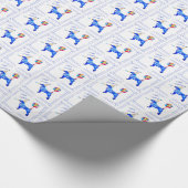 Jack Russell Terrier Birthday Cadeaupapier (Hoek)