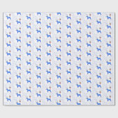 Jack Russell Terrier Birthday Cadeaupapier (Vlak)