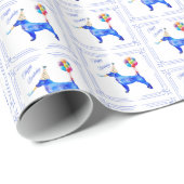 Jack Russell Terrier Birthday Cadeaupapier (Rol Hoek)