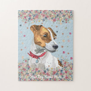 Jack Russell Terrier Blue Legpuzzel
