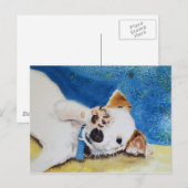 Jack Russell Terrier Briefkaart (Voorkant / Achterkant)