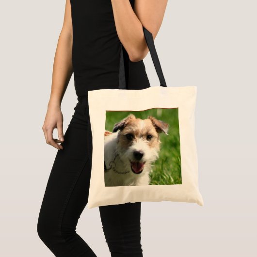 Jack Russell Terrier canvas tas (Voorkant (product))