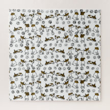 Jack Russell Terrier Cartoon Moeilijk
