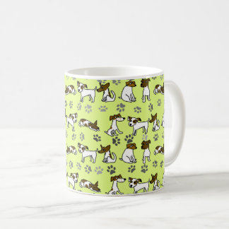 Jack Russell Terrier Cartoon Mug Koffiemok