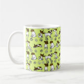 Jack Russell Terrier Cartoon Mug Koffiemok (Links)