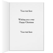 Jack Russell Terrier 'Cheese Tax' Christmas card (Binnen (Rechts))