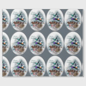 Jack Russell Terrier Christmas Cadeaupapier (Vlak)