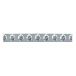Jack Russell Terrier Christmas Grosgrain Lint