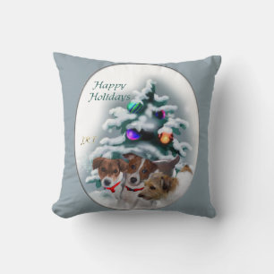 Jack Russell Terrier Christmas Kussen