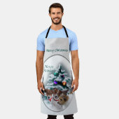 Jack Russell Terrier Christmas Schort (Gedragen)