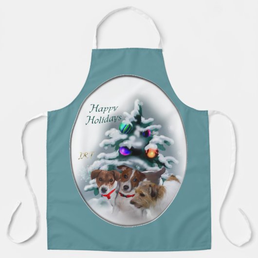 Jack Russell Terrier Christmas Schort (Voorkant)