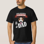 Jack Russell Terrier Dad, Dog Dad T-shirt (Voorkant)