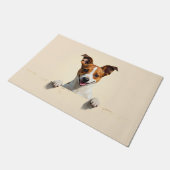 Jack Russell Terrier deurmat Kunst (Schuin)
