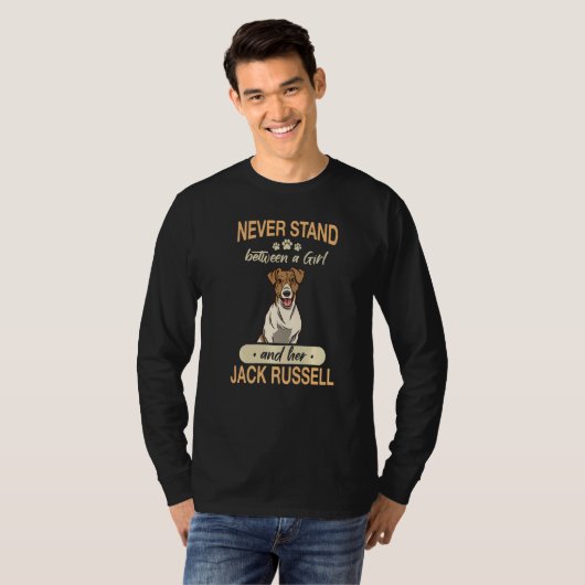 Jack Russell Terrier Dog  1 T-shirt (Voorkant volledig)