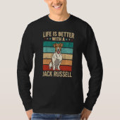 Jack Russell Terrier Dog 2 T-shirt (Voorkant)