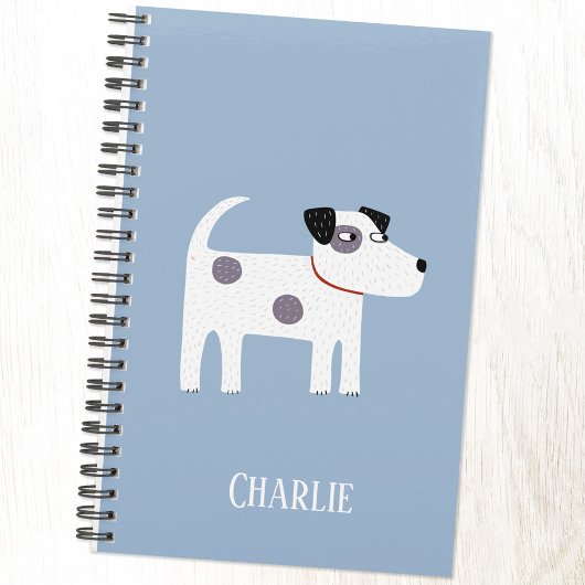 Jack Russell Terrier Dog - Aangepaste naam Planner