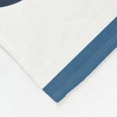 Jack Russell Terrier Dog Blue en Red Geometric Fleece Deken (Hoek)