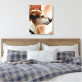 JACK RUSSELL TERRIER DOG CANVAS AFDRUK (Insitu (Slaapkamer))