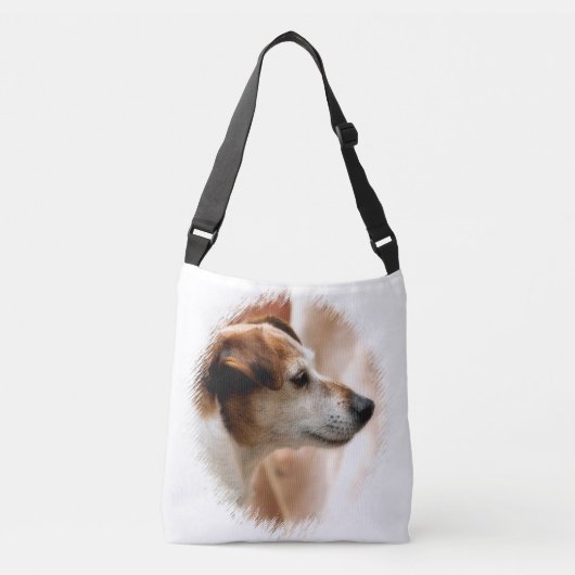 JACK RUSSELL TERRIER DOG CROSSBODY TAS (Voorkant)