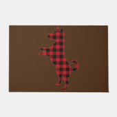 Jack Russell Terrier Dog Deurmat (Voorkant)