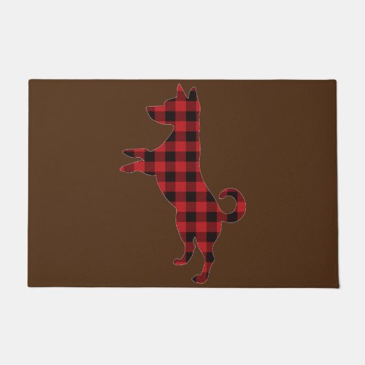 Jack Russell Terrier Dog Deurmat (Voorkant)