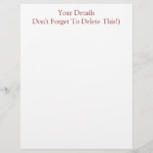 JACK RUSSELL TERRIER DOG FLYER (Achterkant)