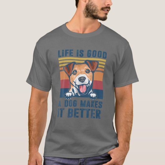 Jack Russell Terrier Dog Gifts Funny Jack Russell T-shirt (Voorkant)