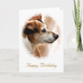 JACK RUSSELL TERRIER DOG KAART (Voorkant)